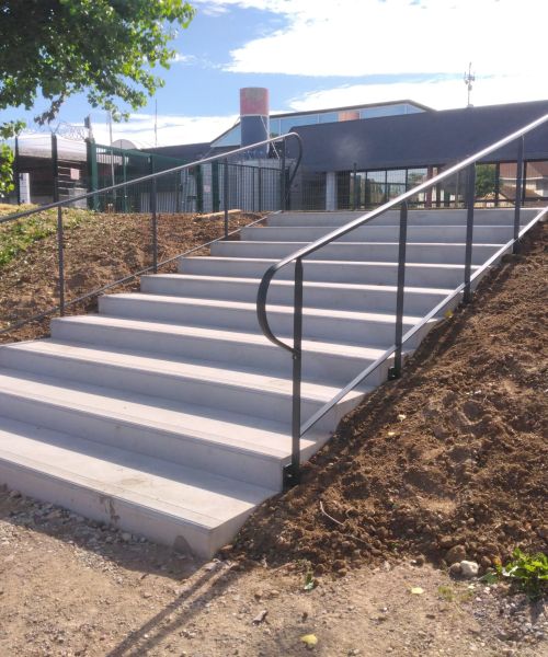 Rampes d&rsquo;escalier et PMR